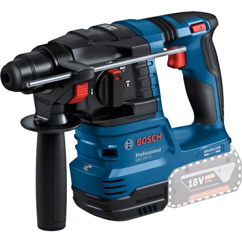 Perforateur SDS plus 18V GBH 18V-22 + GDE 18V-12 + 2 batteries 4Ah + chargeur + coffret L-BOXX - BOSCH - 611924003 photo du produit Secondaire 2 L