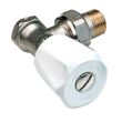 Robinet de radiateur EUROSAR équerre nickelé 1/2'' - COMAP - 418204 pas cher