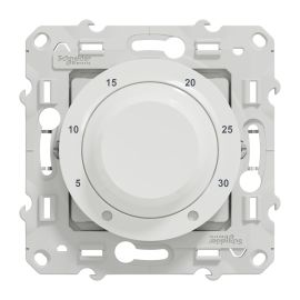 Thermostat ODACE Schneider Electric 8 A blanc - S520501 photo du produit Principale M