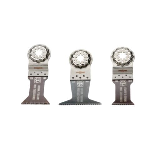 Set de lames Combo E-cut Starlock pour bois et métal 3 pièces FEIN 35222967100 photo du produit