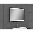 Miroir de salle de bains avec éclairage LED modèle BLACK MIRROR 60x80cm - PRADEL - 557330 pas cher Secondaire 2 S