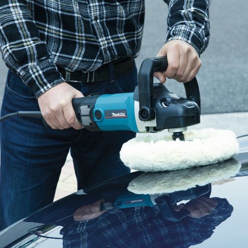 Ponceuse polisseuse à disque 1200 W 180 mm MAKITA 9237CB photo du produit Secondaire 2 L