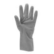 Gants de ménage latex naturel EURODIP EUROTECHNIQUE floqué coton rose T7 - COVERGUARD - 5017 pas cher Secondaire 1 S