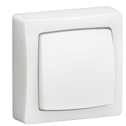 Interrupteur va-et-vient ou poussoir saillie complet blanc LEGRAND 086001L photo du produit