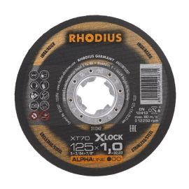 Disque à tronçonner Rhodius D 125 mm XT70 X-LOCK - 211348 photo du produit Principale M