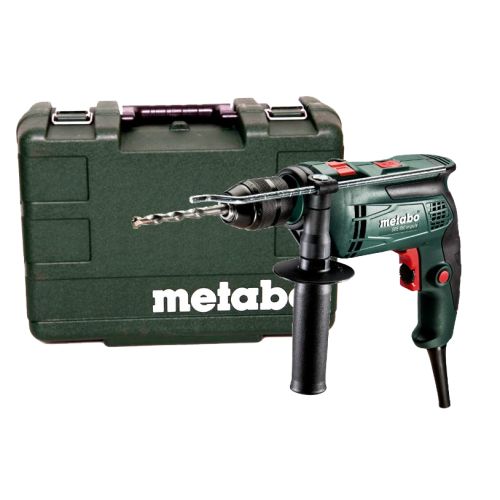 Perceuse à percussion 650W SBE 650 + coffret en plastique METABO 600672500 photo du produit