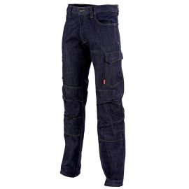 Pantalon de travail ALICKI Lafont multipoches en jean 1STNJN pas cher Principale M