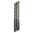 Set de 3 forets béton SDS Plus 2 taillants THOR 6/8/10 x 160 mm HANGER 155794 pas cher Secondaire 2 S