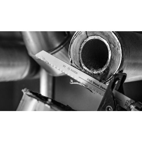 5 lames de scie sabre PRO Metal Demolition S 1225 VF 300x19x1,25mm - BOSCH - 2608657409 pas cher Secondaire 3 L