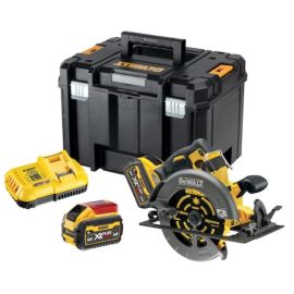 Scie circulaire 190 mm 54 V XR FLEXVOLT Dewalt DCS578X2-QW + 2 batteries 9 Ah + chargeur + coffret TSTAK VI photo du produit Principale M