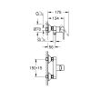 Mitigeur de douche BAULOOP monocommande GROHE 23633001 photo du produit Secondaire 1 S