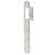 Gâche simple empennage pour serrure monopoints à larder NF et NFQC blanche HERACLES - I-L999-GH1BL photo du produit Principale XS