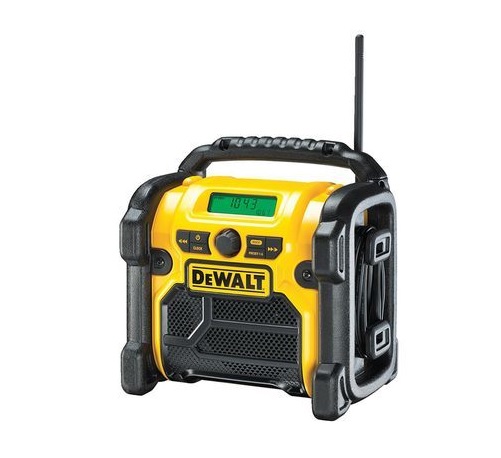 Radio 10,8V 14,4V et 18V XR double alimentation (sans batterie ni chargeur) - DEWALT - DCR019-QW