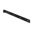 Penture droite 1100x50x6mm &oelig;il 20mm noire &ndash; BURGAUD - 1PD92784 pas cher