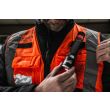Gilet premium haute visibilité orange taille L/XL MILWAUKEE 4932471899 photo du produit Secondaire 4 S
