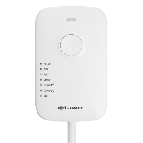 Thermostat connecté KOZII pour radiateur électrique - XANLITE - KZBOTHELEPA pas cher