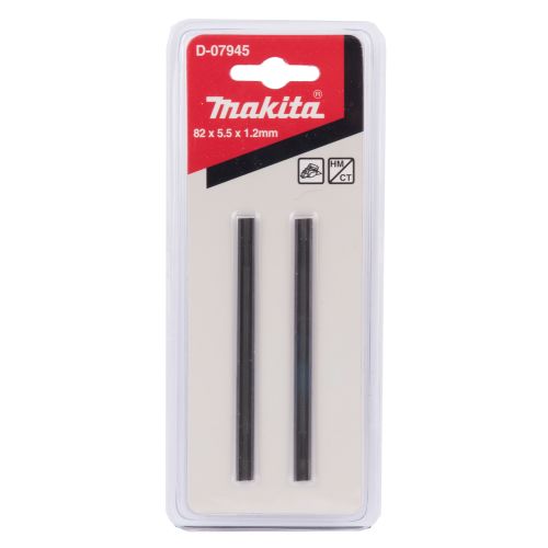 Jeu de 2 plaquettes réversibles carbure de tungstène 82 mm pour rabots MAKITA D-07945 photo du produit Secondaire 1 L