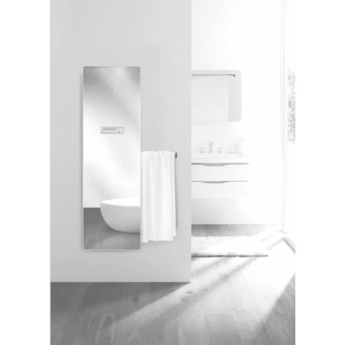 S&egrave;che-serviettes miroir &eacute;lectrique 600W 1500x475 - ACOVA - VSM-150-048 pas cher Secondaire 1 L