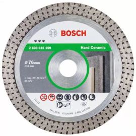 Disque à tronçonner diamanté Bosch Best for Hard Ceramic photo du produit Principale M