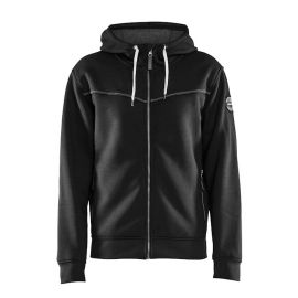 Sweat Blåkläder zippé à capuche doublure thermique - 49332514 pas cher Principale M