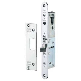 Serrure &eacute;troite Assa Abloy p&ecirc;ne double action axe 25 - 35 mm - KEL404100000 photo du produit Principale M