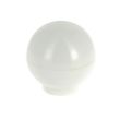 Bouton boule de diamètre 30mm plastique finition blanc - CADAP - B0340/30/5S pas cher