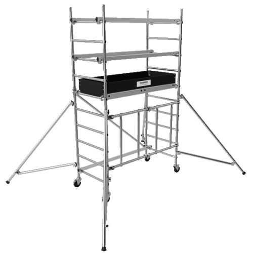 Échafaudage pliant RUNNER 1,6m - TUBESCA-COMABI - 22408521 pas cher