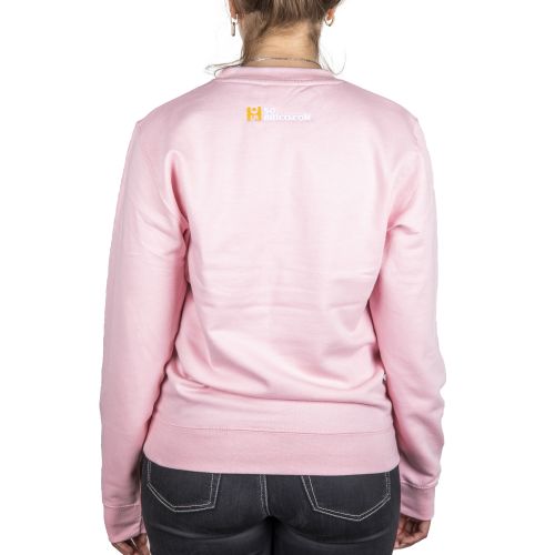 Sweat col rond Maman Sobricolo rose TS - SWJH030BPS pas cher Secondaire 3 L