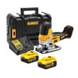 Scie sauteuse 18V + 2 batteries 5 Ah + chargeur + coffret Tstak DEWALT DCS335P2-QW photo du produit Secondaire 1 S