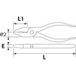 Pince universelle avec ressort d'ouverture 185mm - SAM OUTILLAGE - 204-R18G pas cher Secondaire 2 S