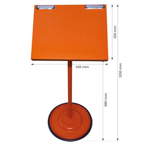 Pupitre Stockman pour documents A4 et A3 - PUPITRE photo du produit Secondaire 1 L