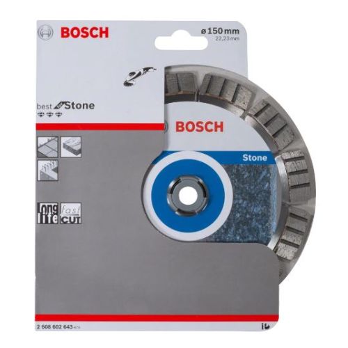 Disque &agrave; tron&ccedil;onner diamant&eacute; Best for Stone - BOSCH - 2608602643 pas cher Secondaire 3 L