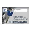 Verrou Y8 à bouton de cylindre 40 mm sur variure MGC N56332 4 clés HERACLES Y8-10020402C photo du produit Secondaire 3 S