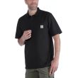 Polo WORKWEAR POCKET TXS noir CARHARTT S1K570BLKXS photo du produit Secondaire 2 S