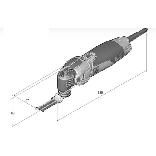 Multimaster 350W MM 500 PLUS en coffret L-BOXX - FEIN - 72296769000 pas cher Secondaire 2 L