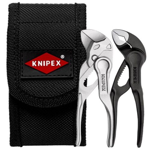 Jeu de mini-pinces XS dans une pochette ceinture, à 2 pièces KNIPEX 00 20  72 V04 XS - KNIPEX - 00 20 72 V04 XS