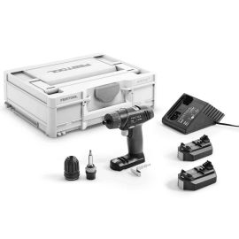 Perceuse-visseuse 10,8V Festool TXS 2,6-Plus + 2 batteries + chargeur + SYS3 - 576101 pas cher Principale M