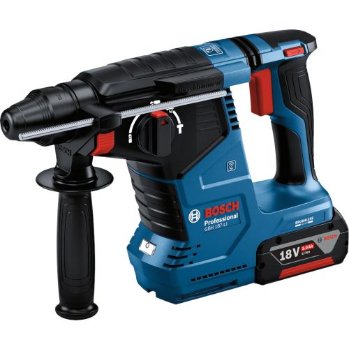Perforateur SDS Plus 18 V GBH 18V-24 C + 2 batteries GBA 5 Ah + chargeur - BOSCH - 0611923003 photo du produit Secondaire 2 L