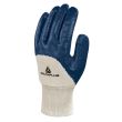 Gant de travail NI150 en coton enduit nitrile blanc/bleu T8 1190B T.08 photo du produit Secondaire 1 S