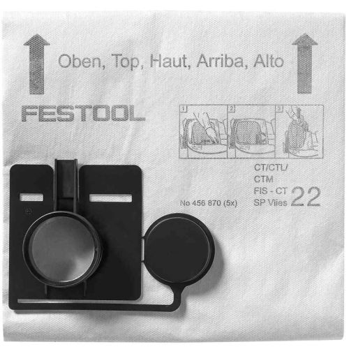 Sac filtre pour aspirateur FIS-CT 33 SP VLIES/5 - FESTOOL - 456871 pas cher Principale L