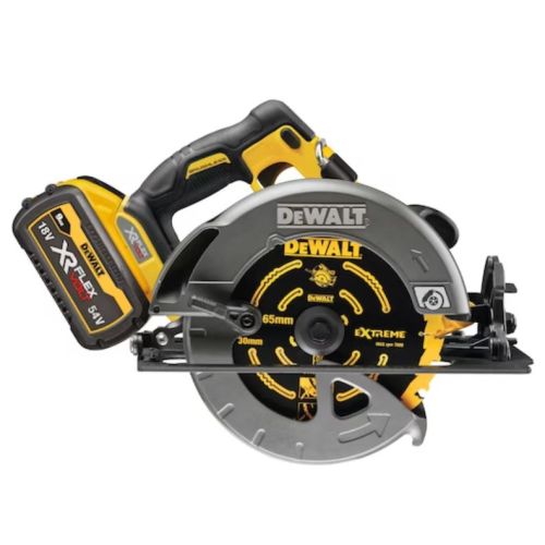 Scie circulaire 190 mm 54 V XR FLEXVOLT + 2 batteries 9 Ah + chargeur + coffret TSTAK VI DEWALT DCS578X2-QW photo du produit Secondaire 2 L