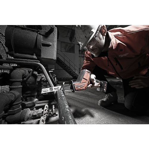 Scie sabre compacte HACKZALL 12 V FUEL M12 CHZ-402C + 2 batteries 4 Ah + chargeur + coffret MILWAUKEE 4933446950 photo du produit Secondaire 7 L