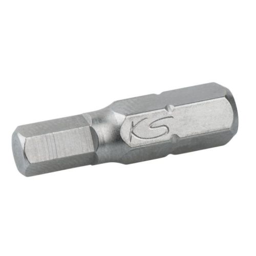 Boîte de 5 embouts de vissage 6 pans 25 mm 1/4'' 6 mm KS TOOLS 911.2265 photo du produit
