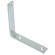 Équerre de renfort 100mm zingué blanc - JARDINIER MASSARD - J505290 pas cher