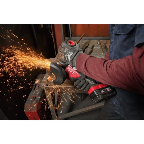 Meuleuse d'angle 18V M18 FSAG125X-0 interrupteur coullissant 125mm (sans batterie ni chargeur) MILWAUKEE 4933478701 photo du produit Secondaire 5 L