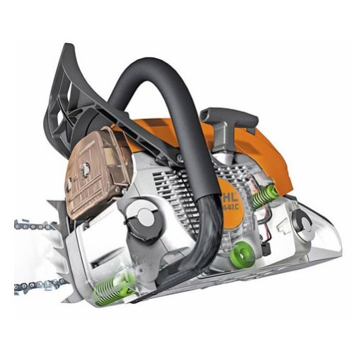 Tronçonneuse thermique Stihl MS211CBE guide 40 cm 35 cc