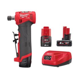 Meuleuse droite coudée 12V Milwaukee M12 FDGA-422B + 2 batteries (2 - 4 Ah) + chargeur - 4933471439 photo du produit Principale M