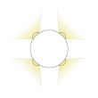 Applique murale LED 6 W rond 470 lm 3000 K MIIDEX LIGHTING 67804 photo du produit Secondaire 1 S