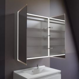 Miroir salle de bain ARMILED Cuisibane avec armoir pas cher Principale M