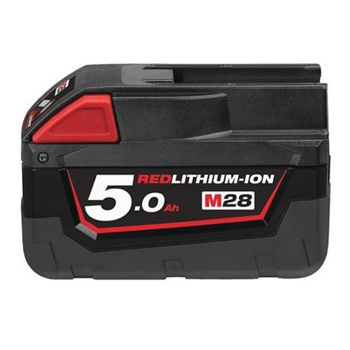Batterie REDLITHIUM 5 Ah 28 V M28 B5 MILWAUKEE 4932430484 photo du produit Secondaire 1 L